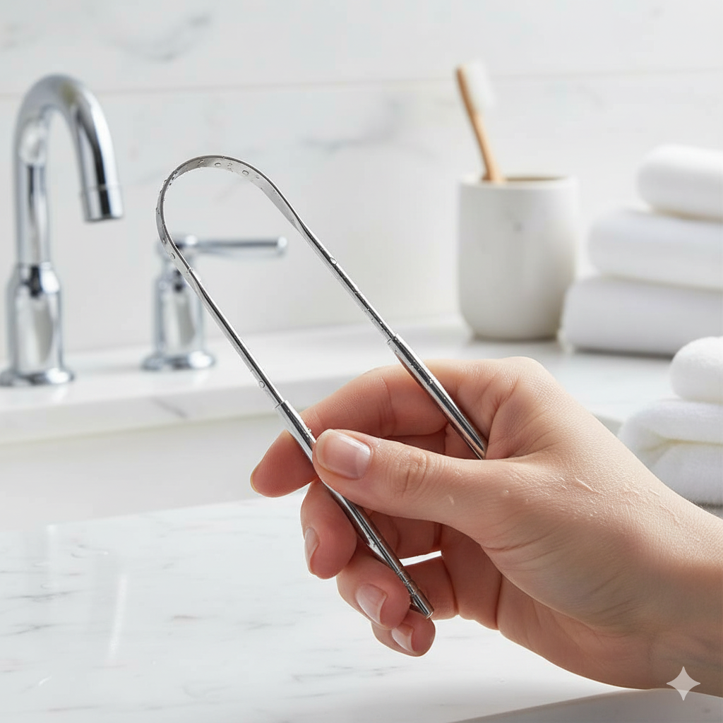 ŚwieżyOddech™ – czyścik do języka